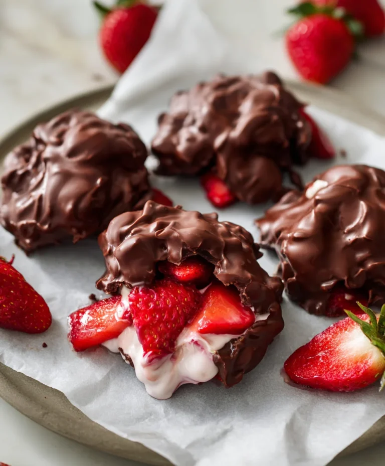 Viral Chocolate Strawberry Yogurt Clusters – Easy Recipe