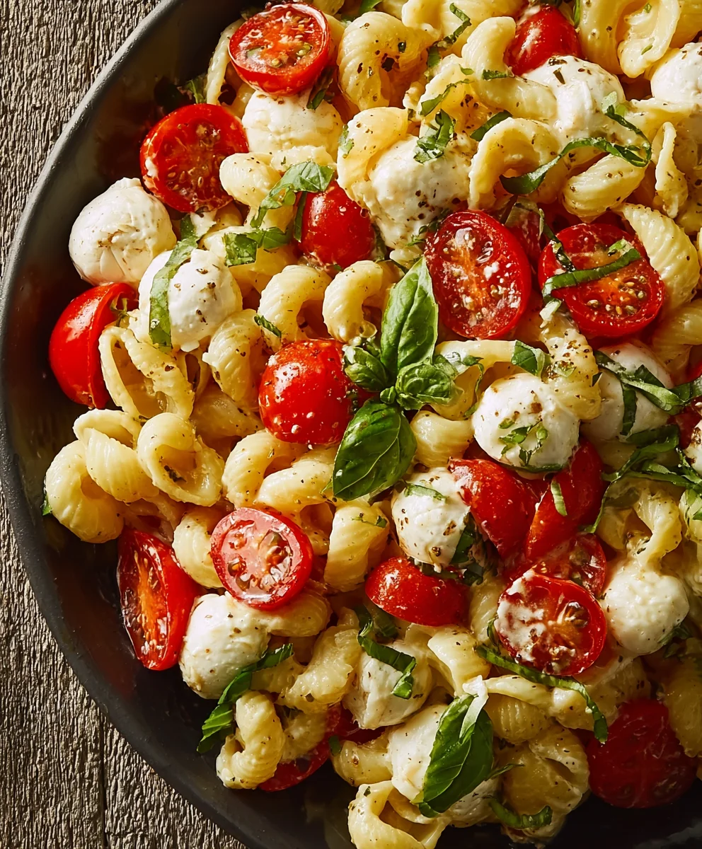 Creamy Pasta Salad Recipe - Easy & Delicious