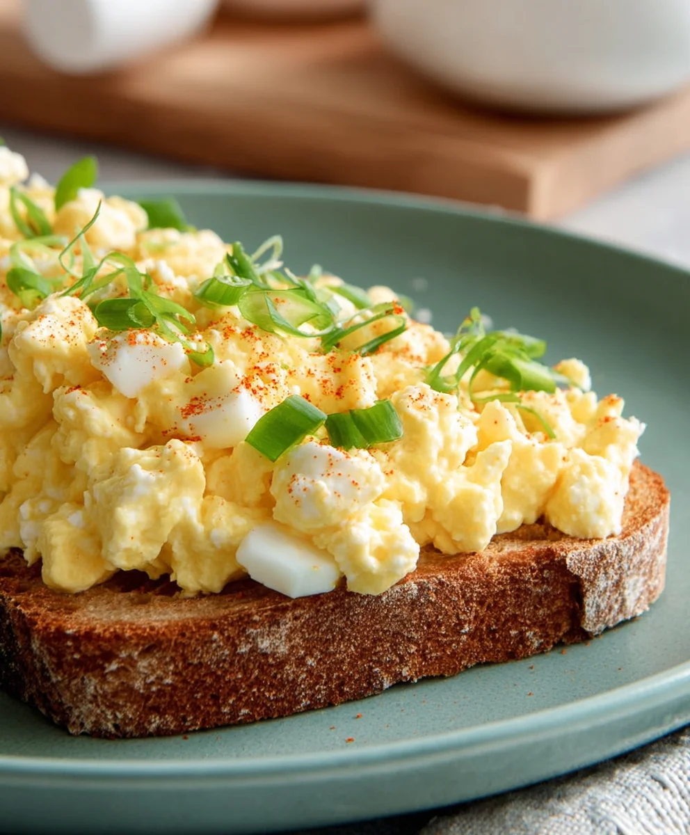 Egg Salad Cottage Cheese Mayo-Free Delight