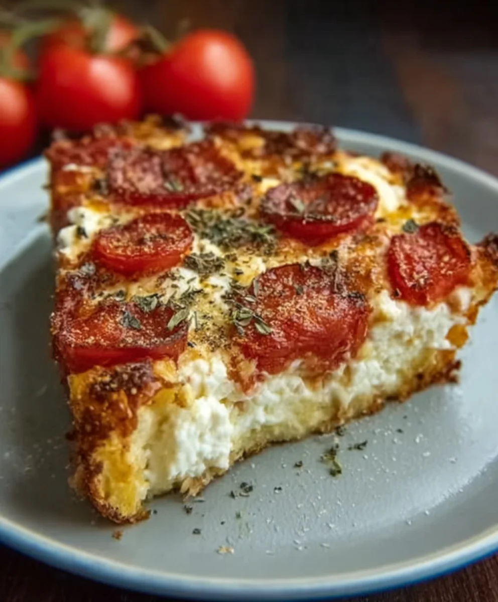 Pizza Cottage Cheese Bake - Easy & Delicious Recipe