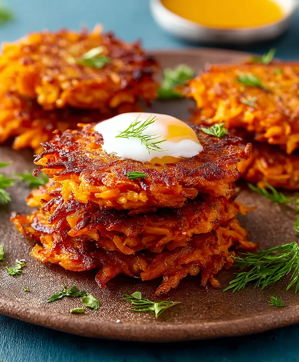 Savory Sweet Potato Hash Browns - Easy Weekday Meal