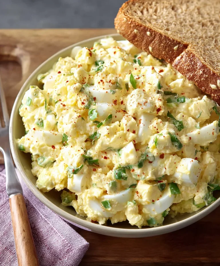 Easy Cottage Cheese Egg Salad-Creamy & Delicious
