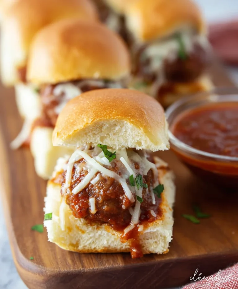Easy Beef Meatball Sliders – Quick & Delicious Recipe