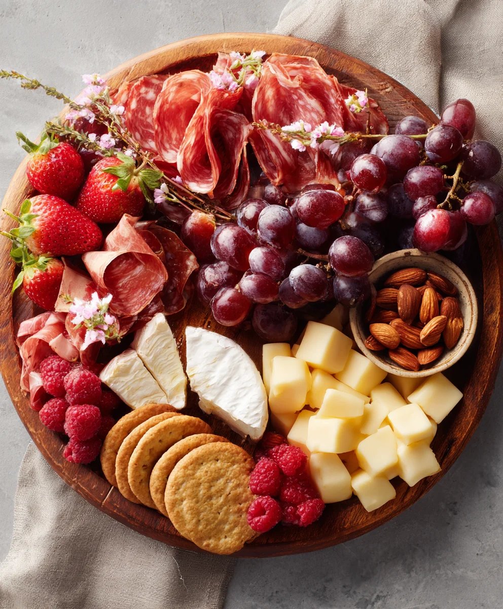 Vnon-alcoholic alentine's Day Non-Non-Non-Alcoholic Alternativeic Charcuterie Board Ideas