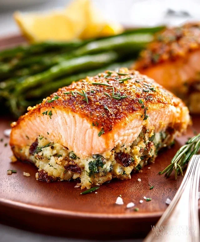 Stuffed Salmon