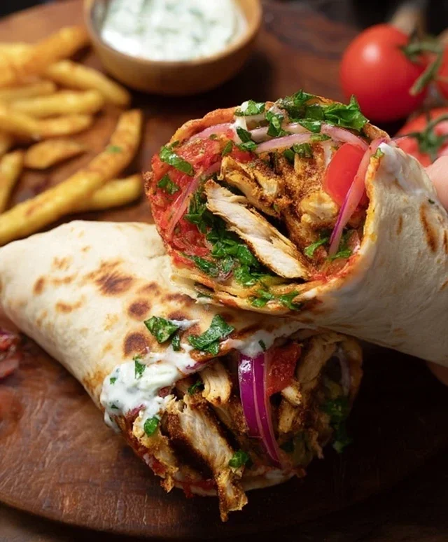 Chicken Shawarma Wrap