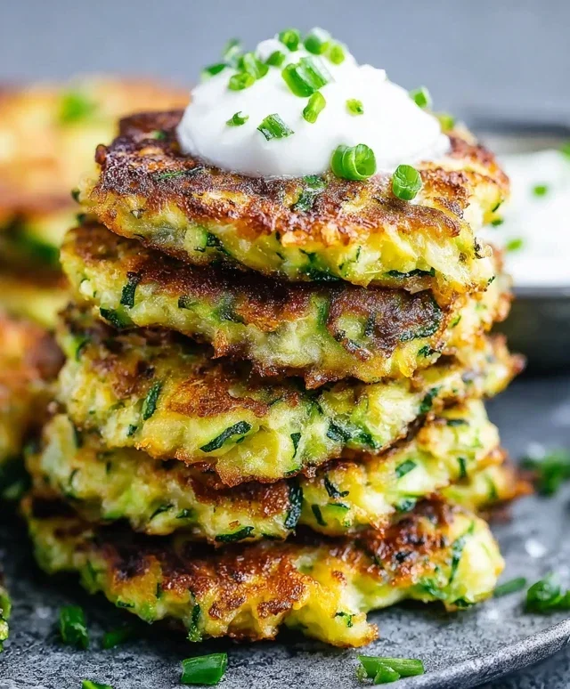 Crispy and Easy Zucchini Fritters Recipe