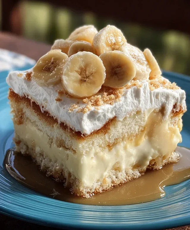 Banana Pudding Tres Leches Cake