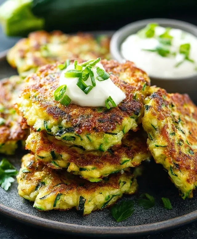 Crispy and Easy Zucchini Fritters Recipe