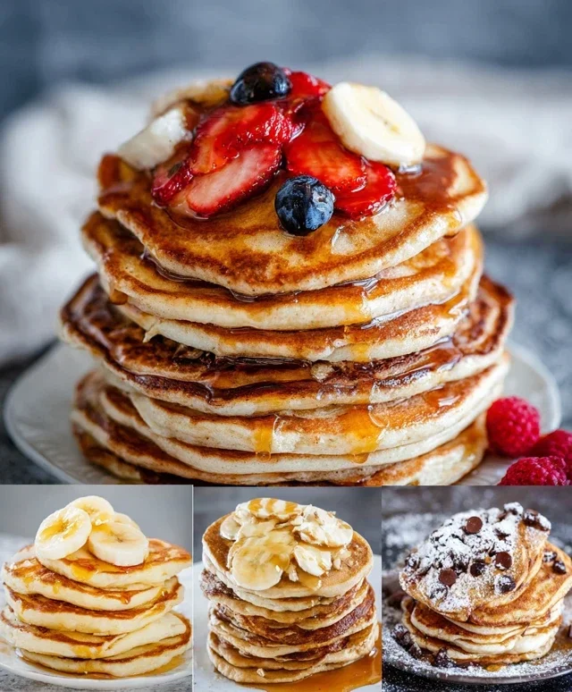 PART 1 – Healthy Breakfast – 6 easy-to-make healthy and delicious PANCAKE RECIPES
