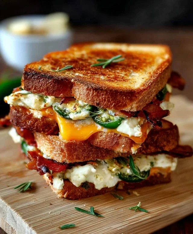 Jalapeno Popper Sandwich