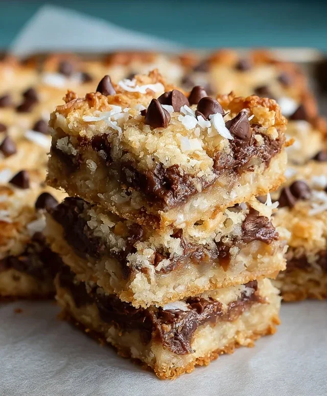 Almond Joy Cookie Bars
