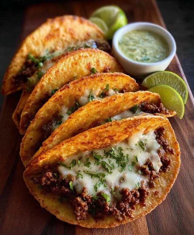 Crispy Ground Beef Tacos