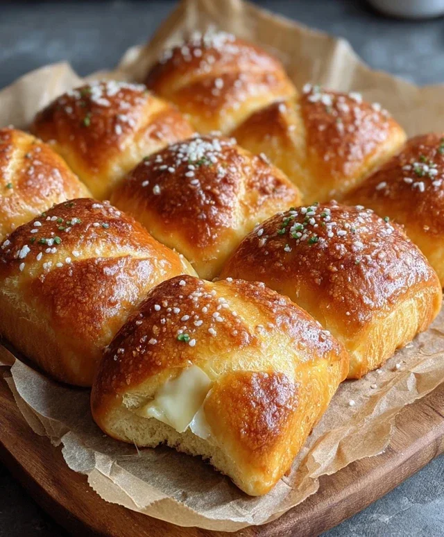 Korean Cream Cheese Garlic Buns