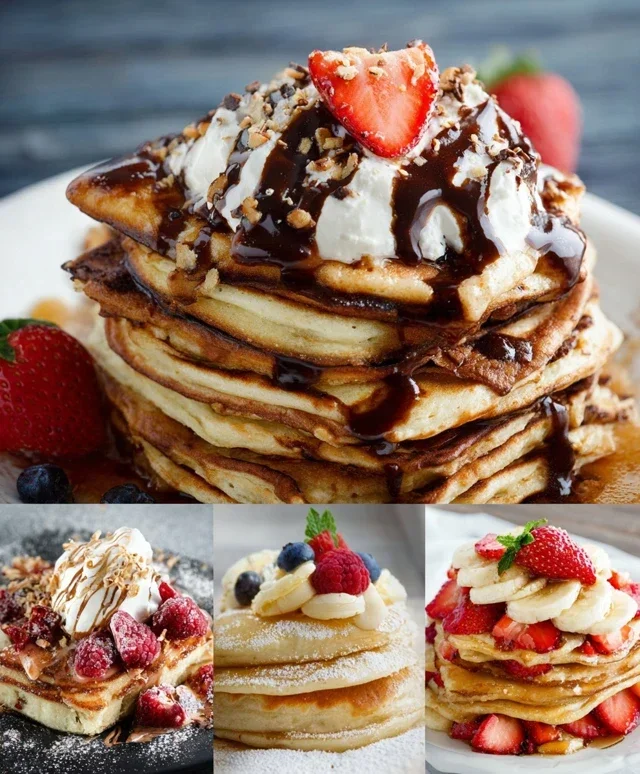 PART 1 – Healthy Breakfast – 6 easy-to-make healthy and delicious PANCAKE RECIPES