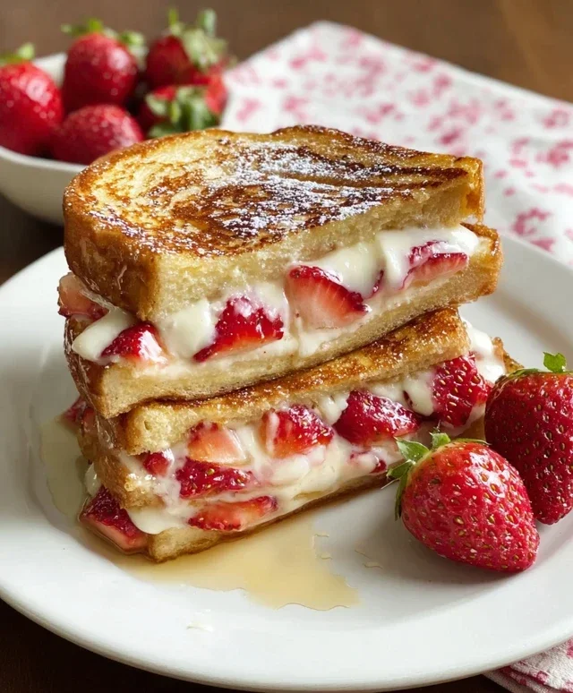 Strawberry Cheesecake French Toast