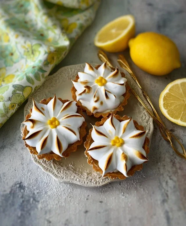 Daisy Lemon Meringue Pies