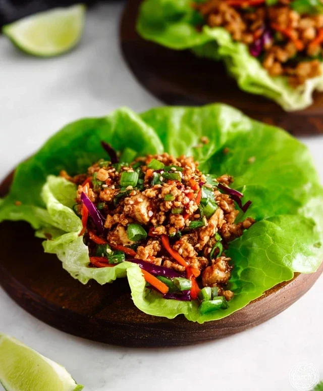 Tofu Lettuce Wraps