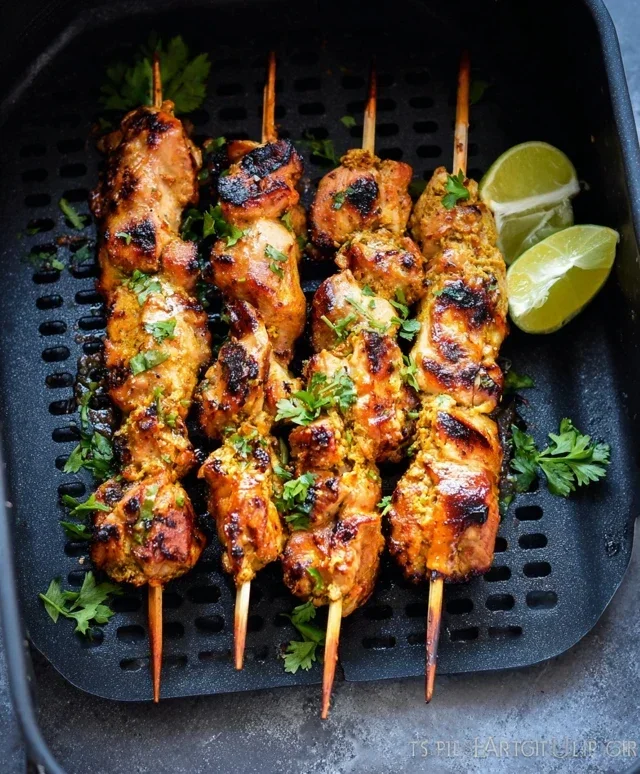 Bang Bang Chicken Skewers