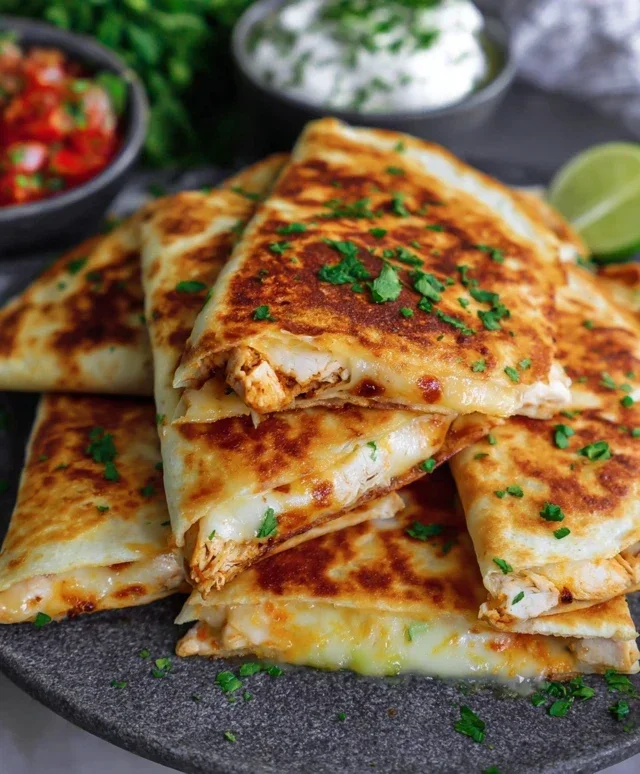 Keto Chicken Quesadilla