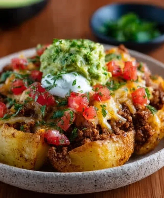 Loaded Potato Taco Bowl