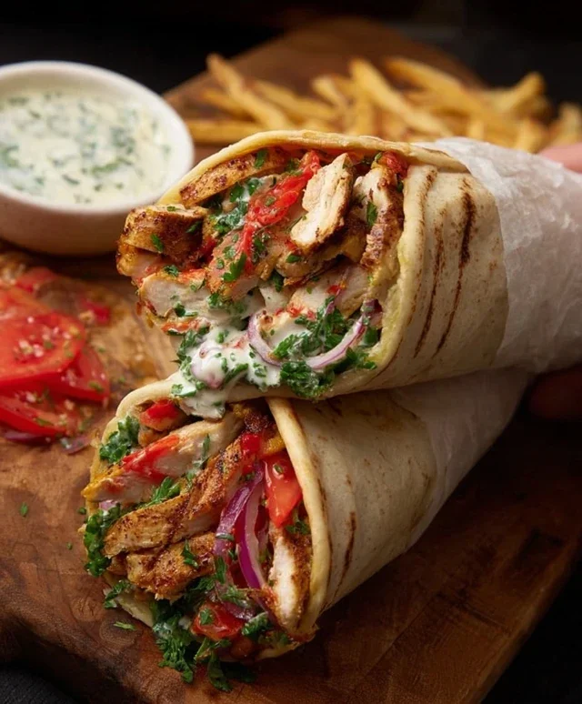 Chicken Shawarma Wrap