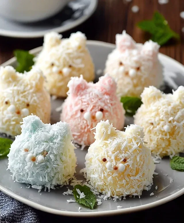 Easter Bunny Coconut Tails