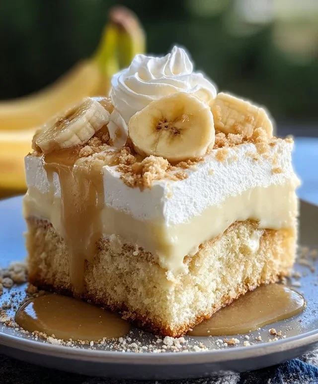 Banana Pudding Tres Leches Cake