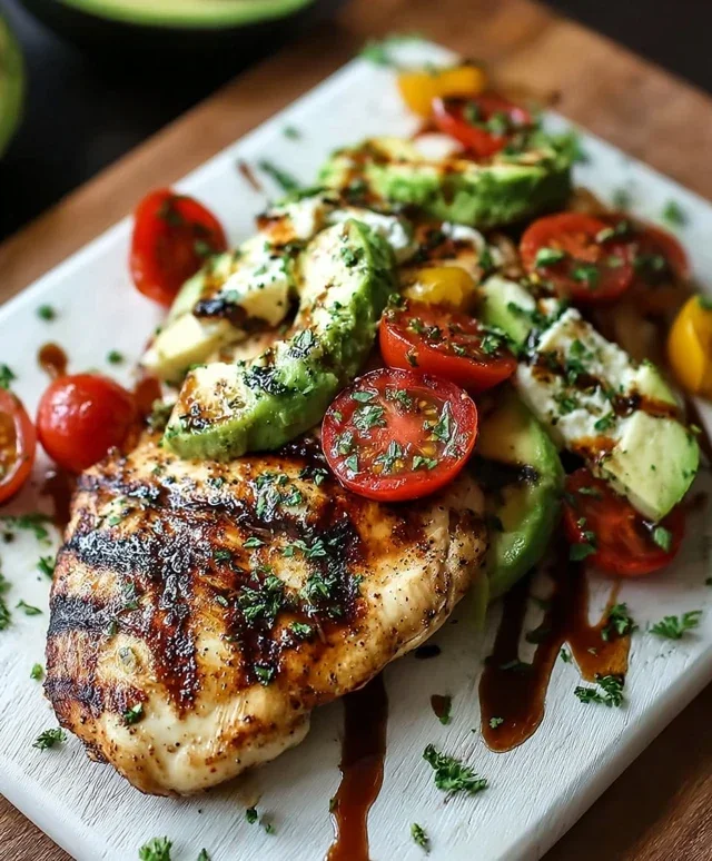Grilled California Avocado Chicken Recipe