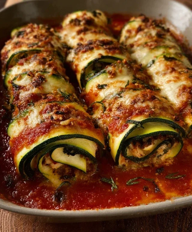 Vegan Zucchini Rollatini