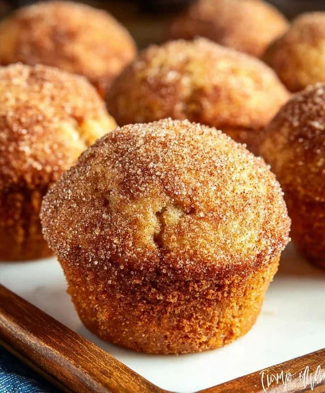 Keto Muffins- Classic Cinnamon "Sugar" Donut Style