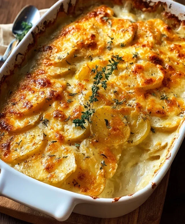 Cheesy Scalloped Potatoes