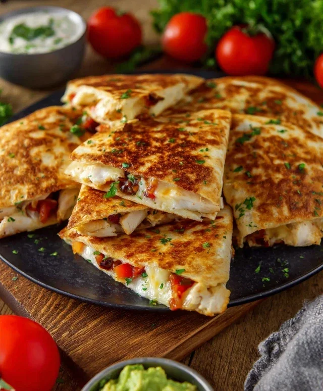 Keto Chicken Quesadilla