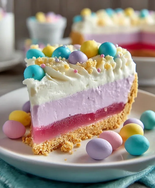 Easter Jello-O Pie