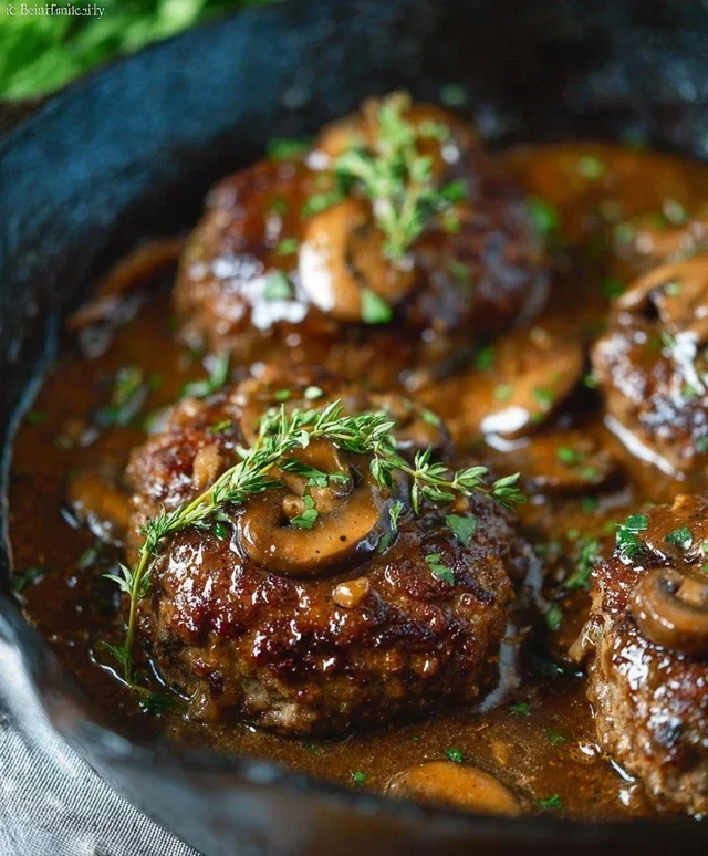 Easy Homemade Salisbury Steak