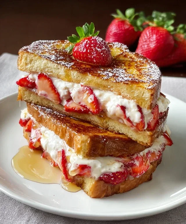Strawberry Cheesecake French Toast