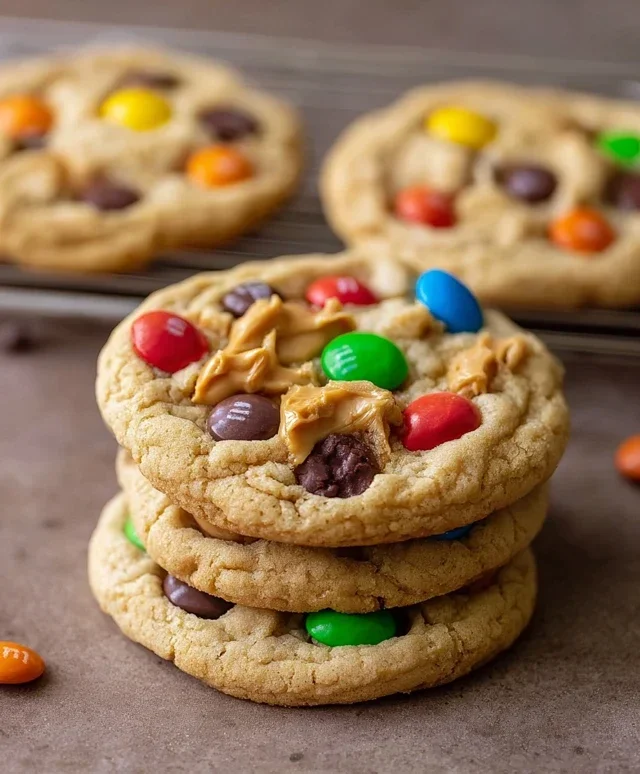 Peanut Butter M&M Cookies