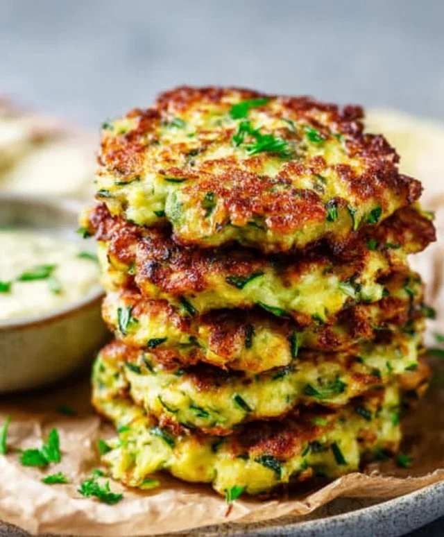 Crispy and Easy Zucchini Fritters Recipe