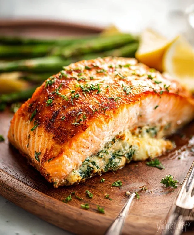 Stuffed Salmon