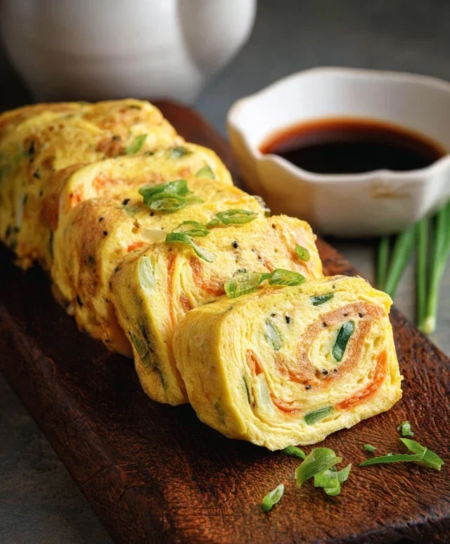 Gyeran Mari (Korean Rolled Omelette)