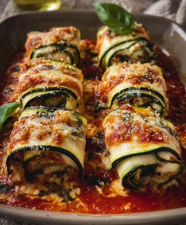 Vegan Zucchini Rollatini