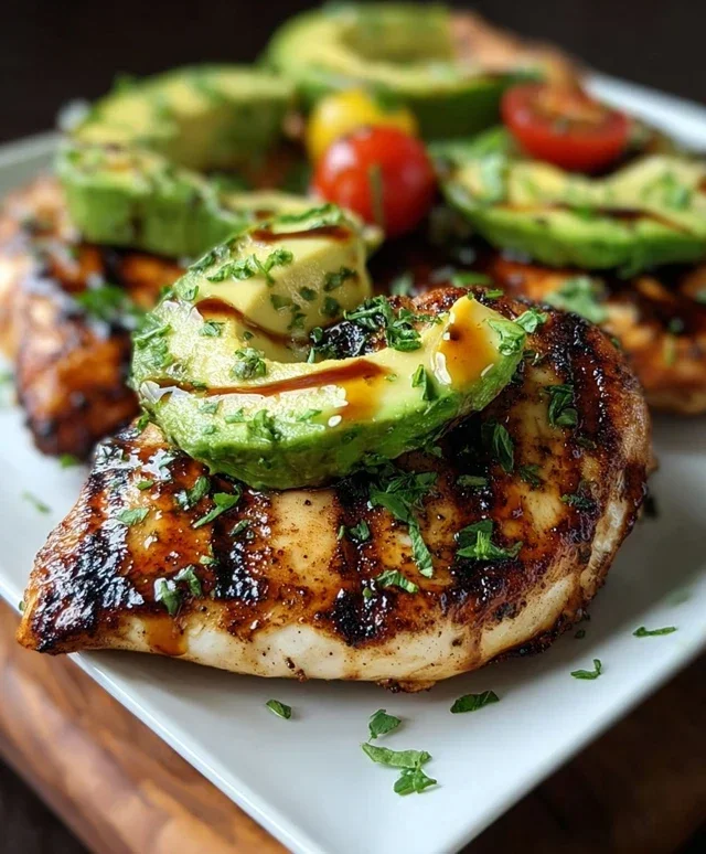 Grilled California Avocado Chicken Recipe