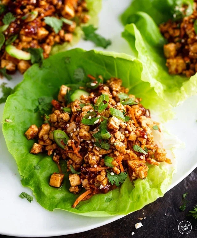 Tofu Lettuce Wraps