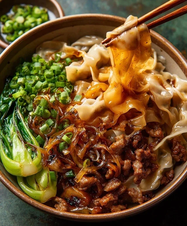 Potsticker Noodle Bowl