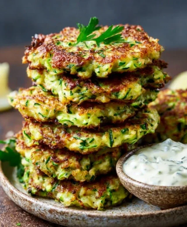 Crispy and Easy Zucchini Fritters Recipe