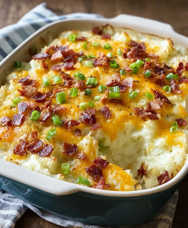 Twice Baked Potato Casserole