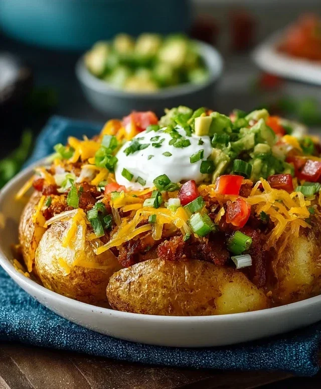Loaded Potato Taco Bowl