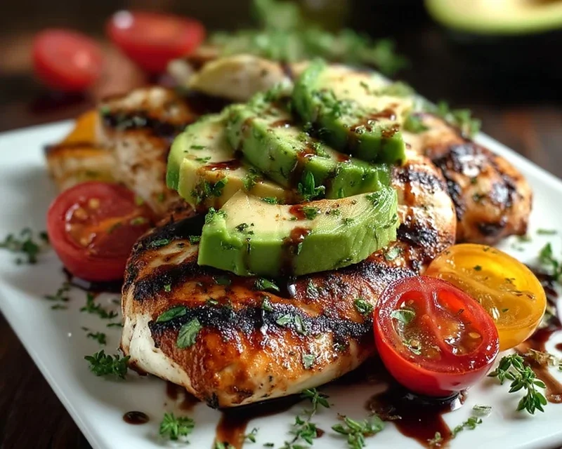 Grilled California Avocado Chicken Recipe