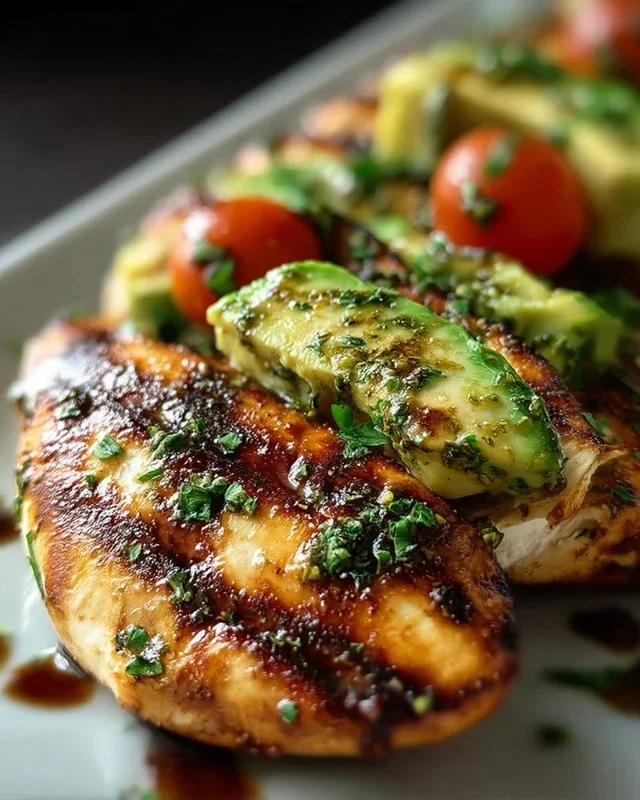 Grilled California Avocado Chicken Recipe