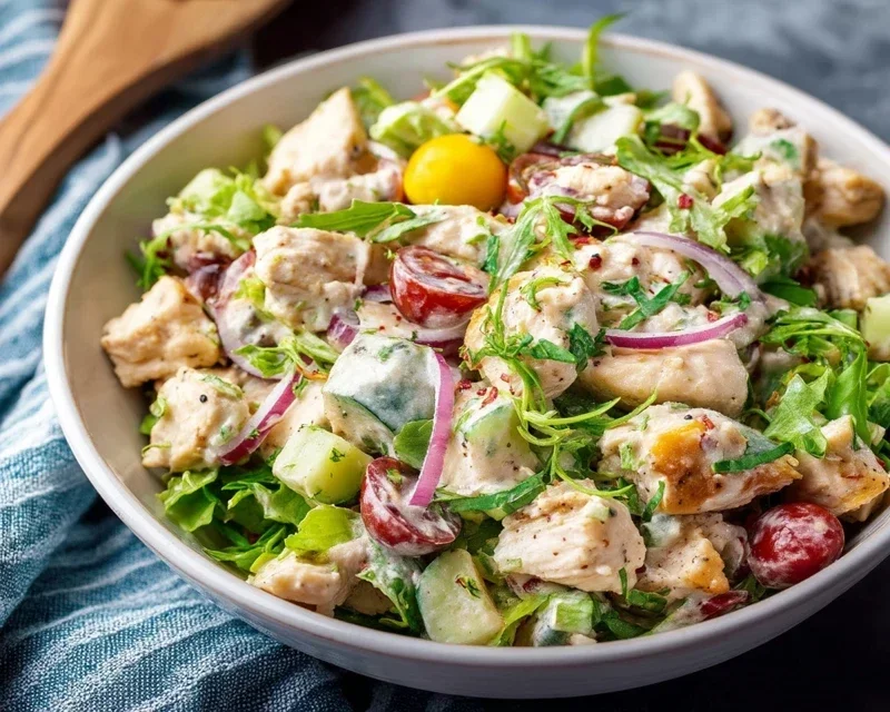 Healthy Ranch Chicken Salad